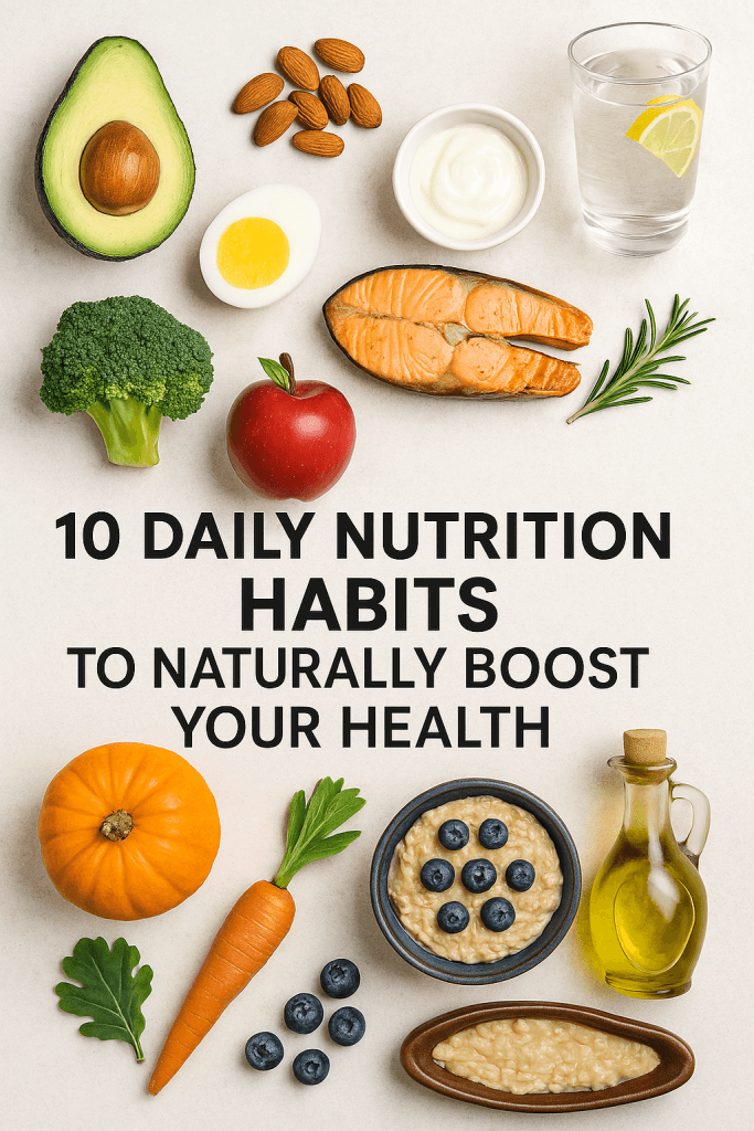 daily nutrition habits
