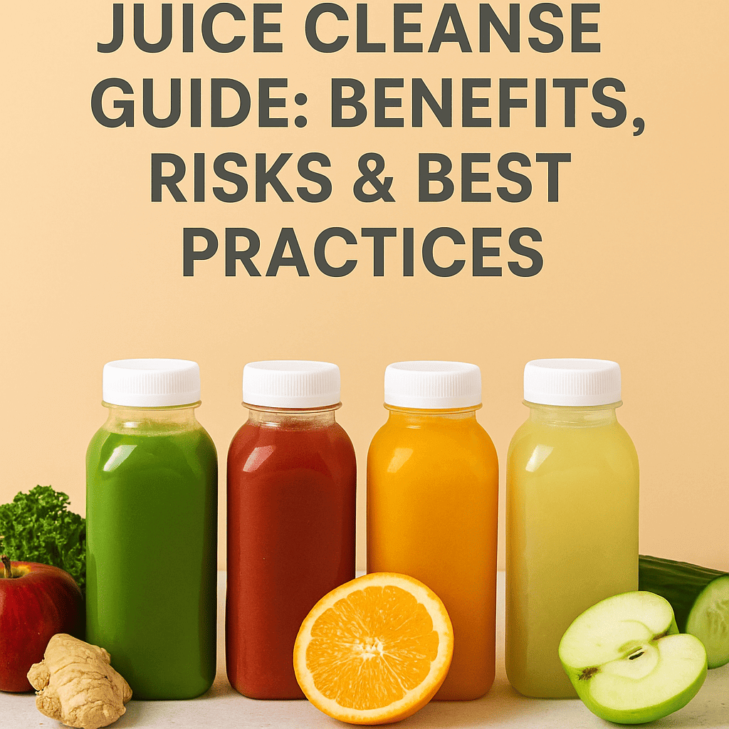 Juice Cleanse Guide Benefits Risks Best Practices