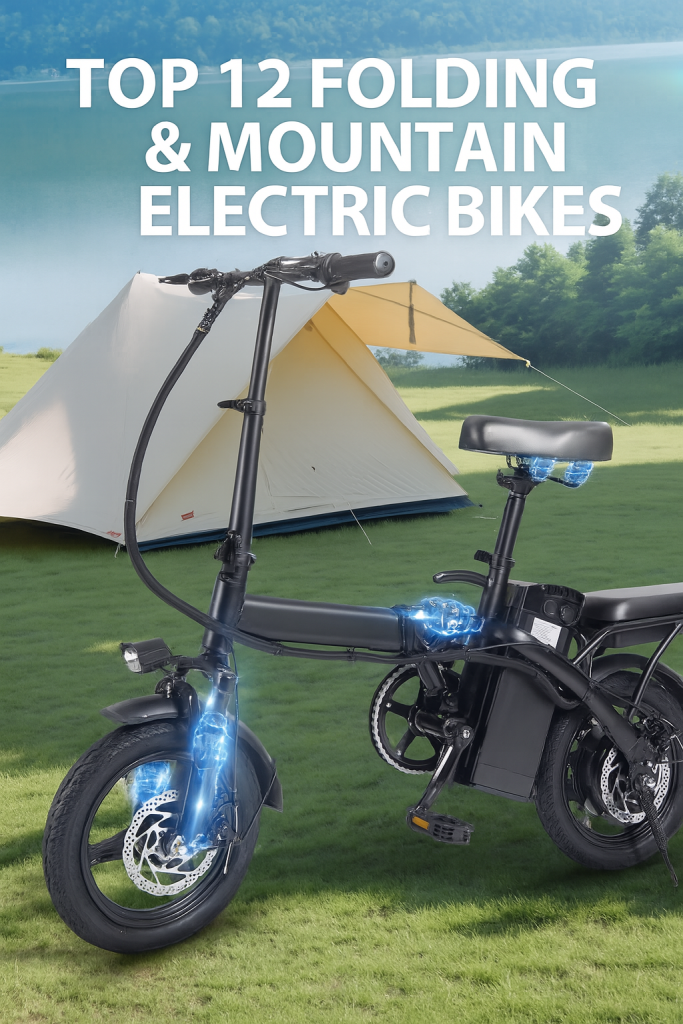 Top 12 Folding & Mountain Electric Bikes on AliExpress