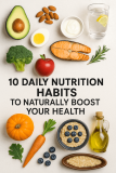 10 Powerful Daily Nutrition Habits to Naturally Boost Your Health