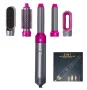 5 in 1 Hair Dryer Brush – Hot Comb Set, Professional Curling Iron & Hair Straightener Styling Tool